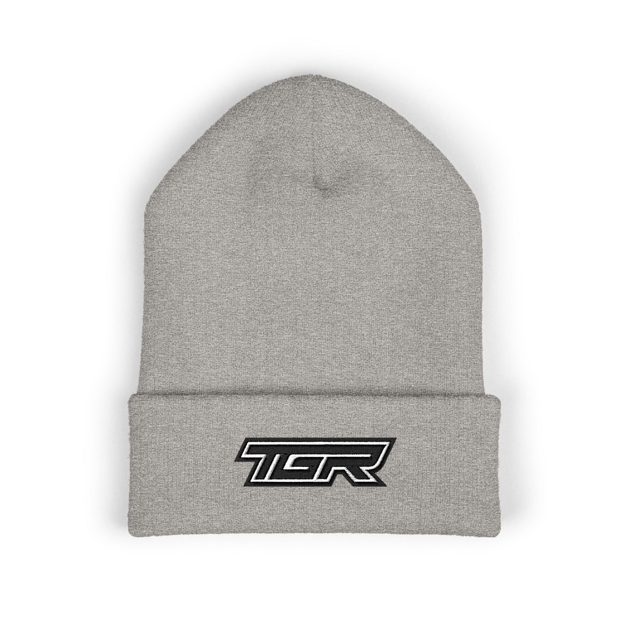 TGR Logo Cuffed Beanie — Embroidered Classic Knit Hat