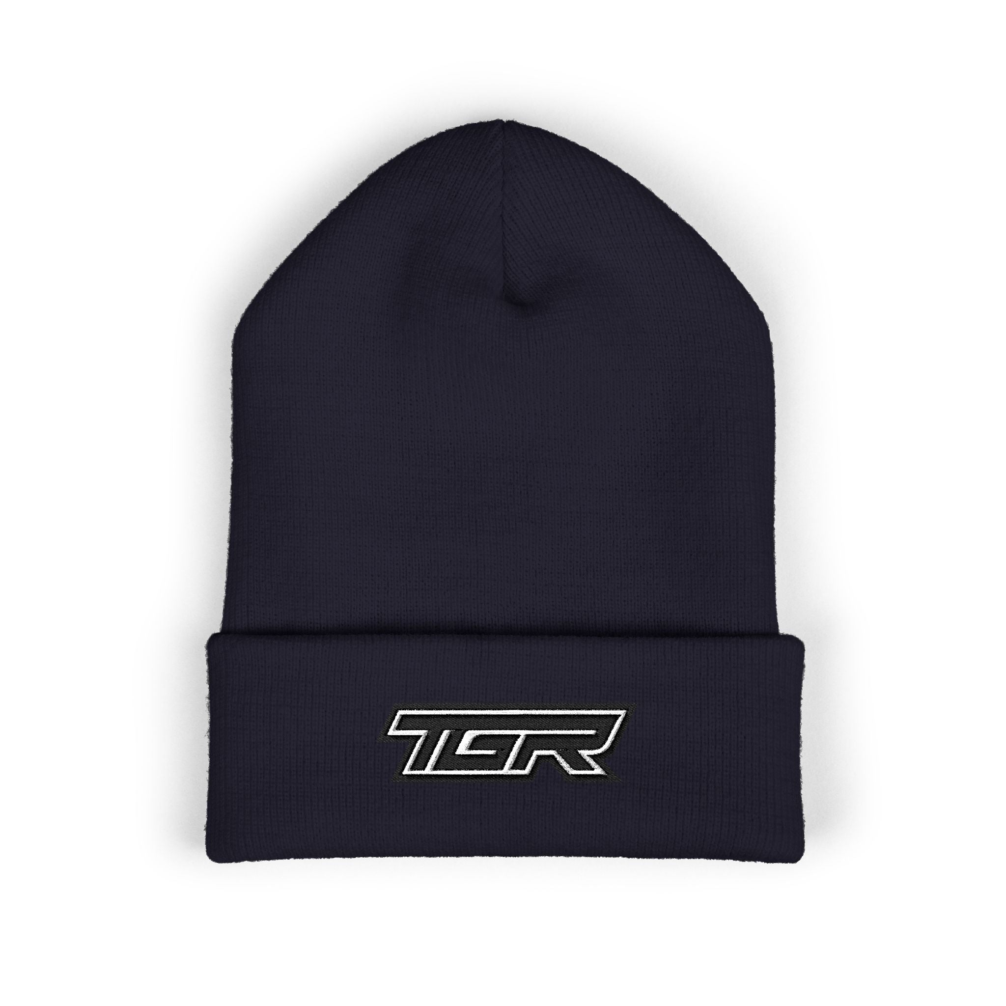 TGR Logo Cuffed Beanie — Embroidered Classic Knit Hat
