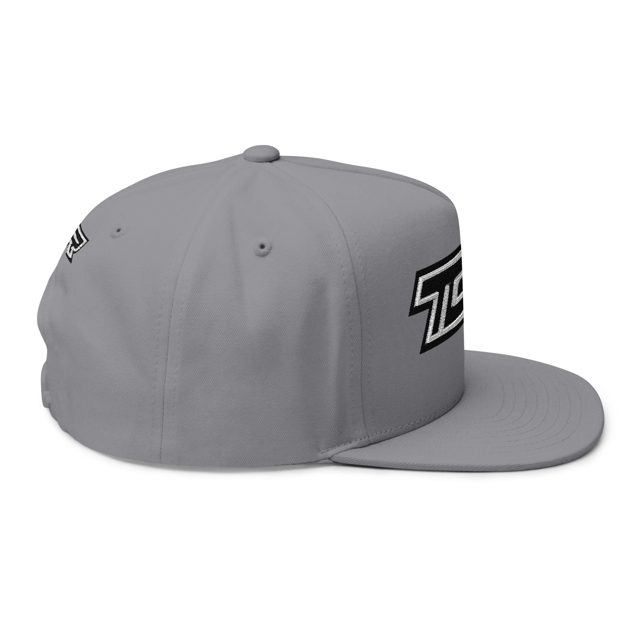 TGR Embroidered Flat Bill Cap — Vintage Racing Logo Snapback