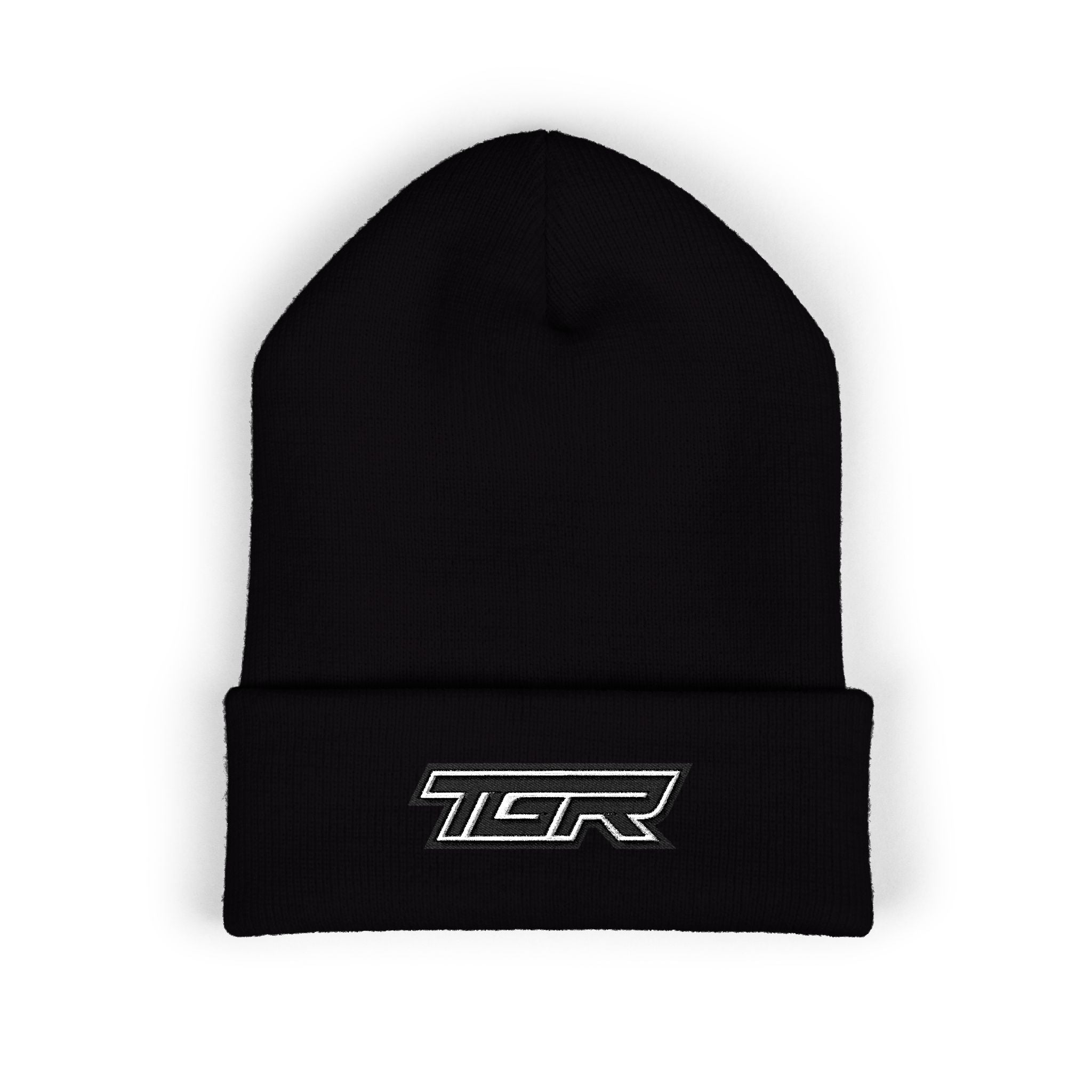TGR Logo Cuffed Beanie — Embroidered Classic Knit Hat