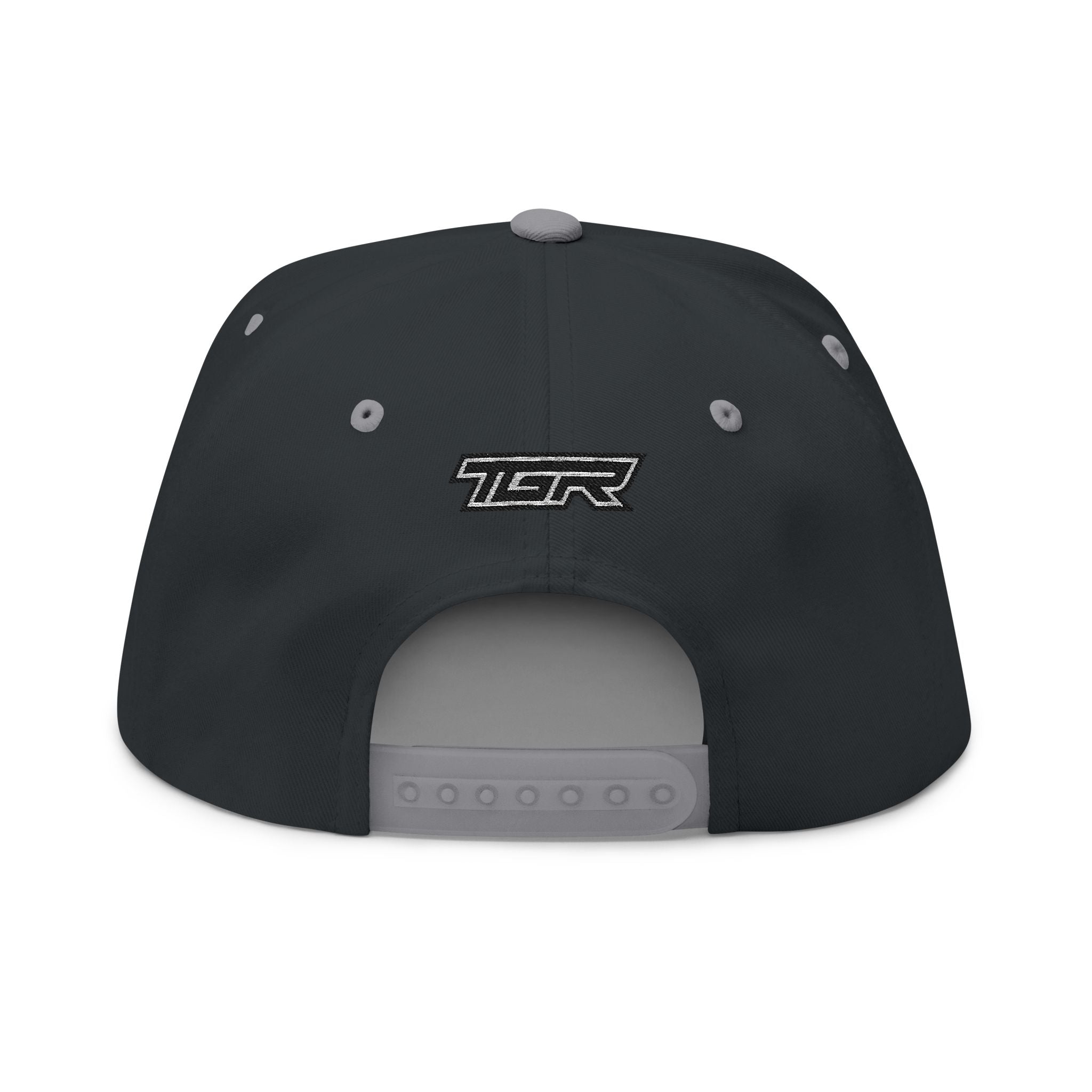 TGR Embroidered Flat Bill Cap — Vintage Racing Logo Snapback