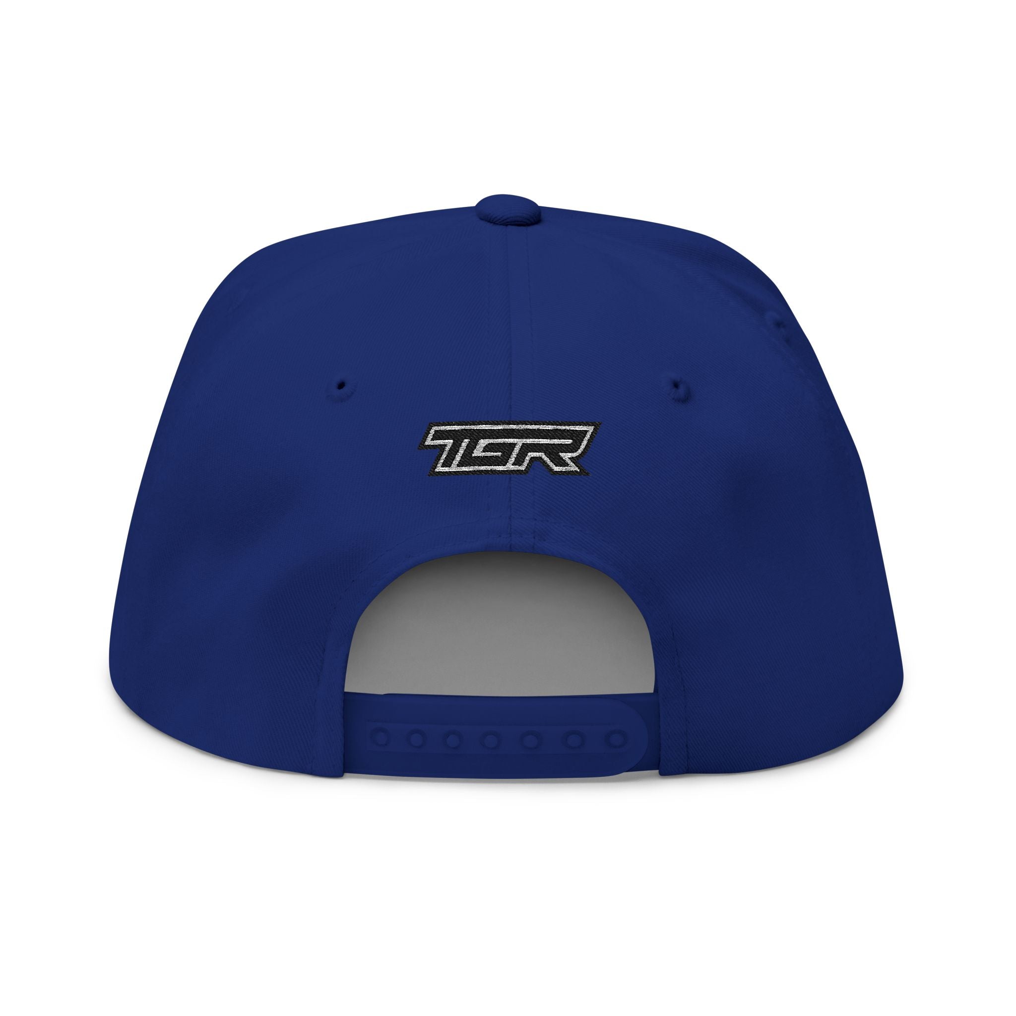TGR Embroidered Flat Bill Cap — Vintage Racing Logo Snapback