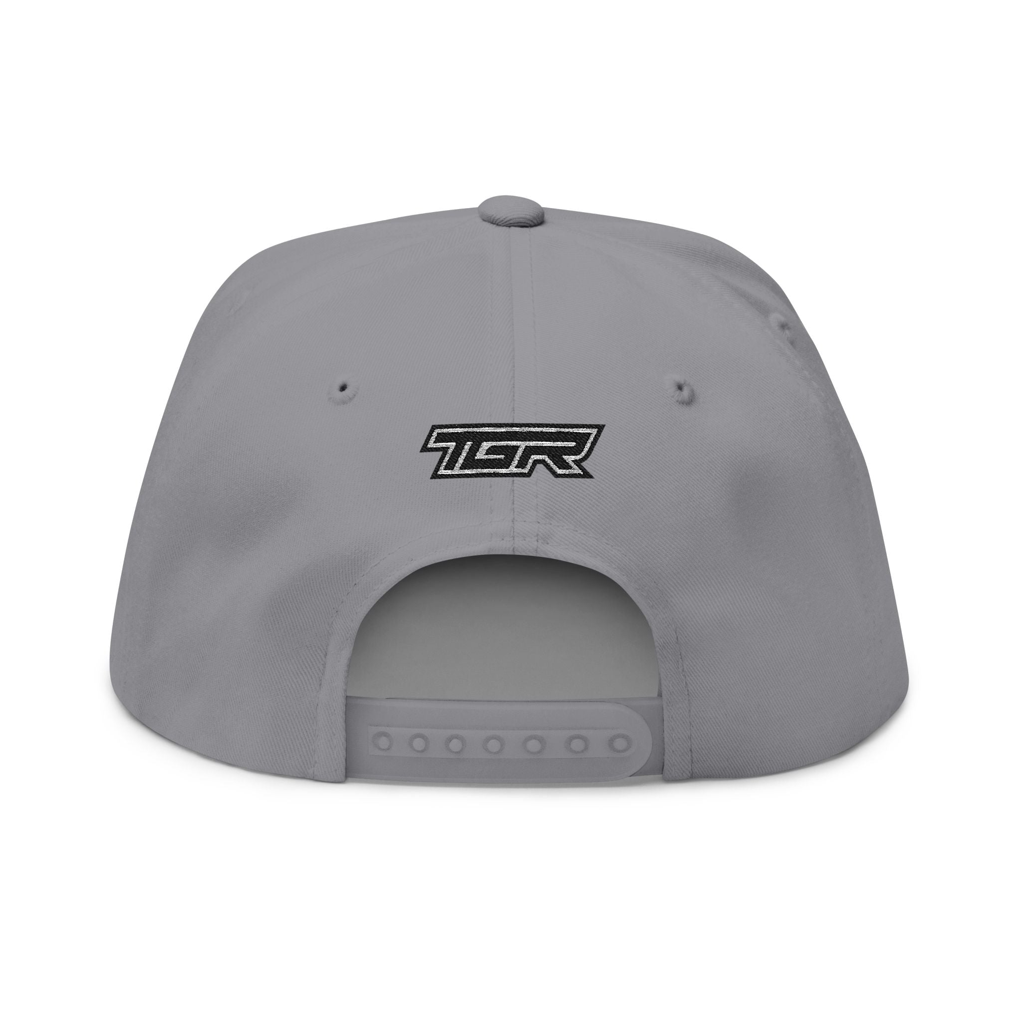 TGR Embroidered Flat Bill Cap — Vintage Racing Logo Snapback