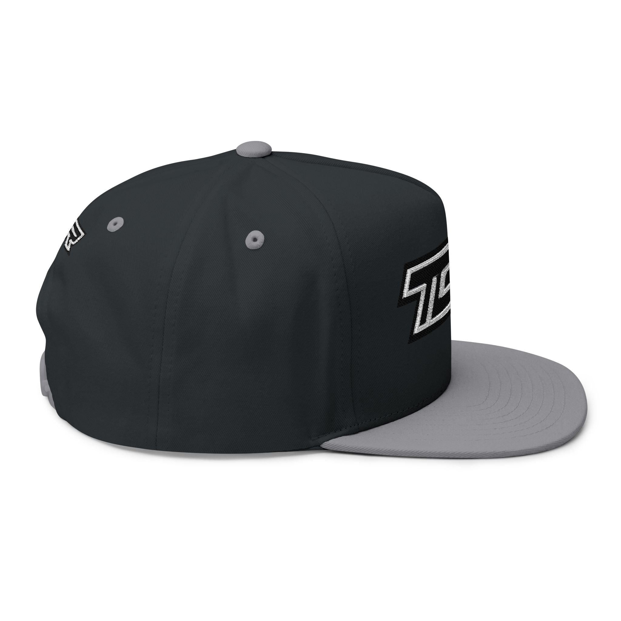 TGR Embroidered Flat Bill Cap — Vintage Racing Logo Snapback