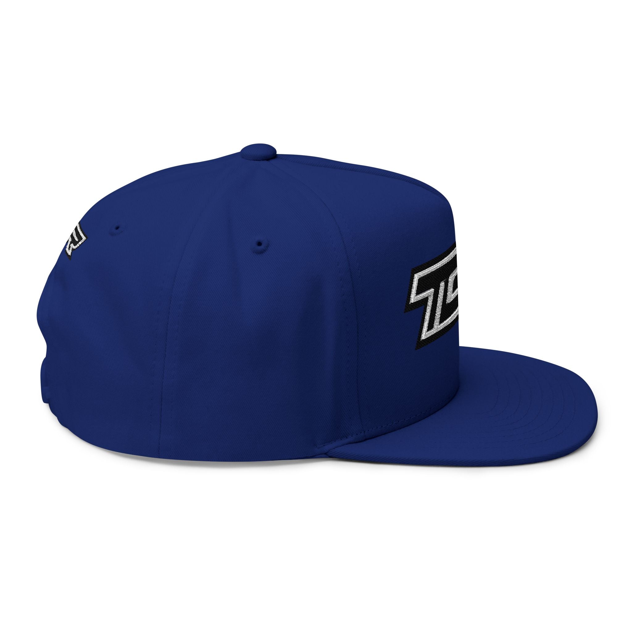 TGR Embroidered Flat Bill Cap — Vintage Racing Logo Snapback