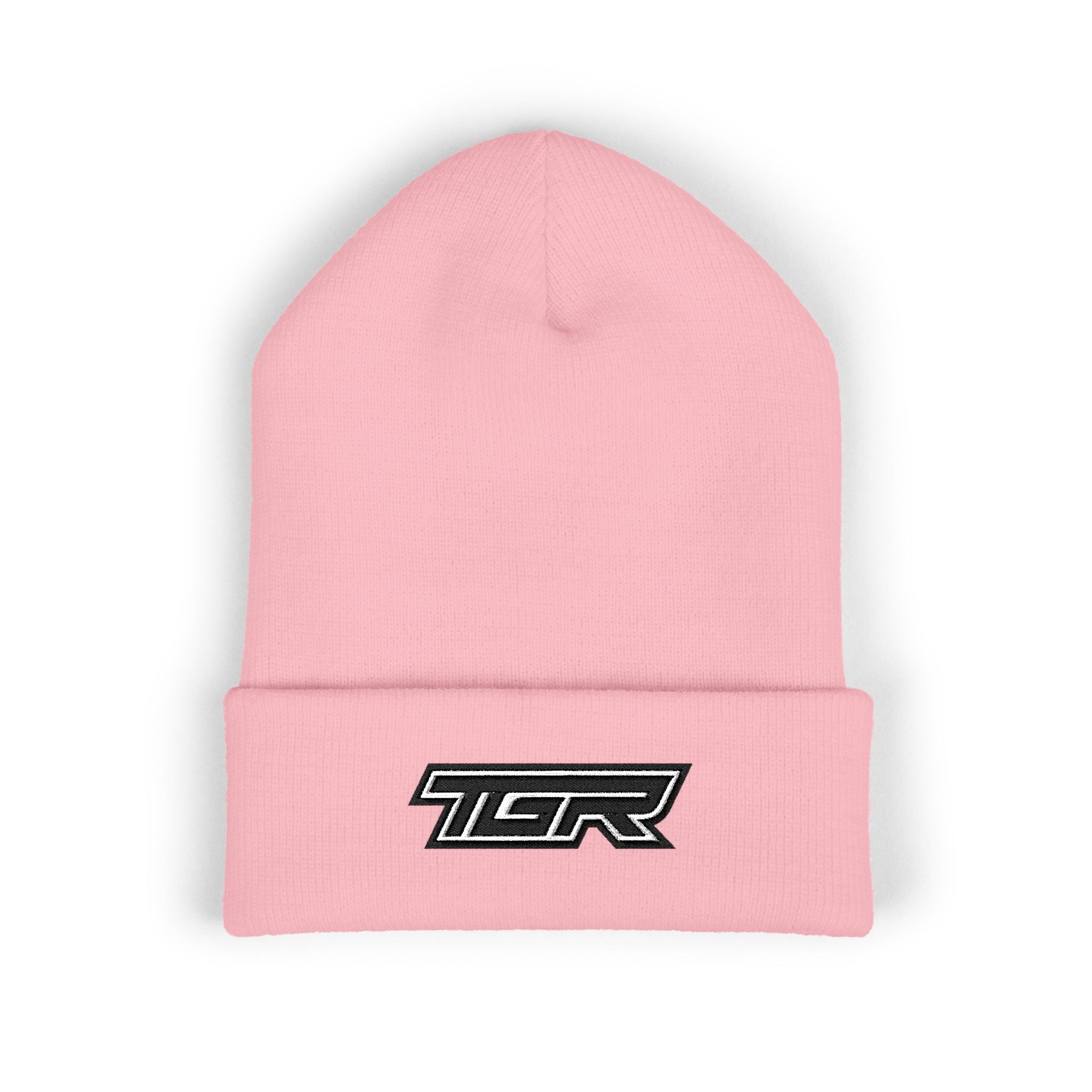 TGR Logo Cuffed Beanie — Embroidered Classic Knit Hat