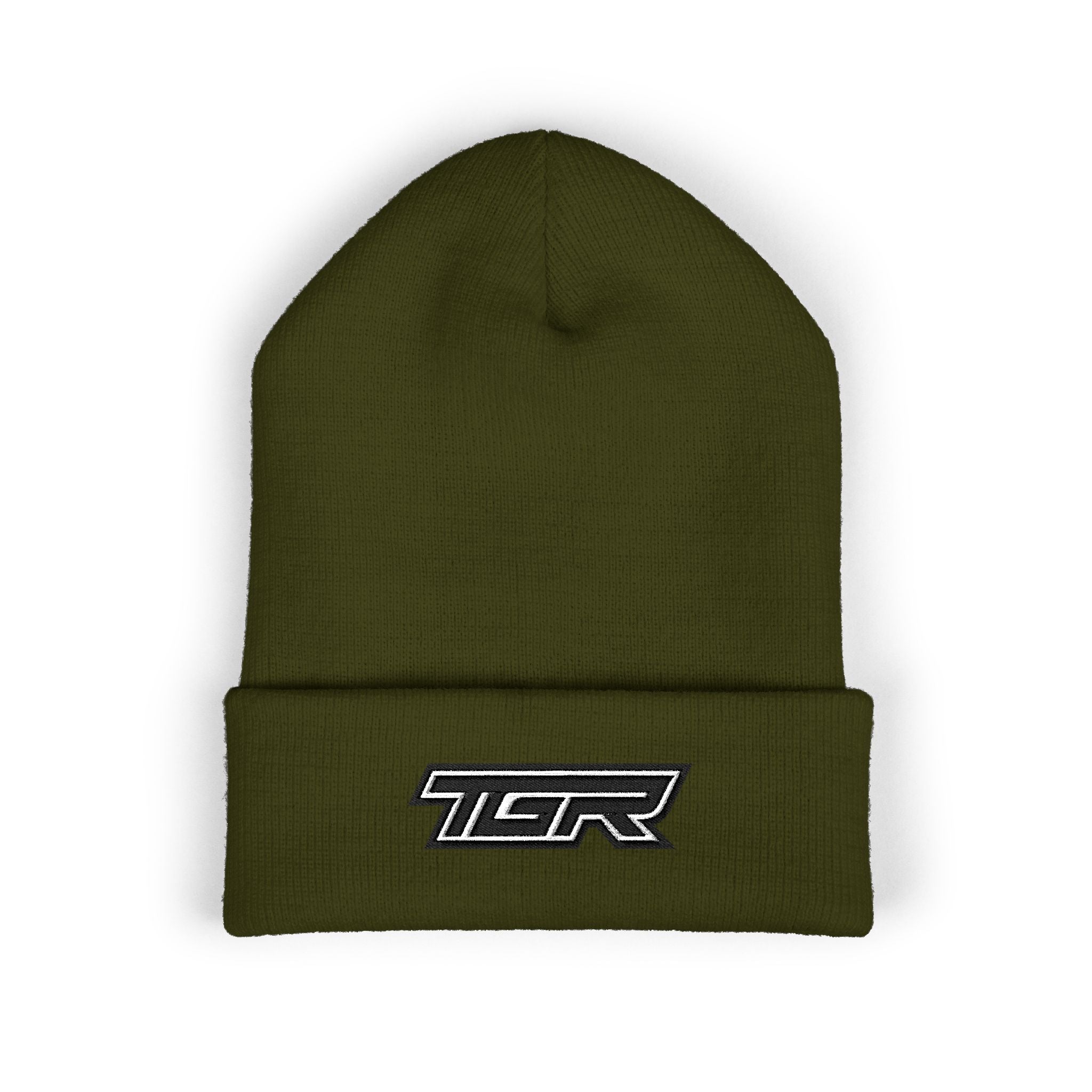TGR Logo Cuffed Beanie — Embroidered Classic Knit Hat