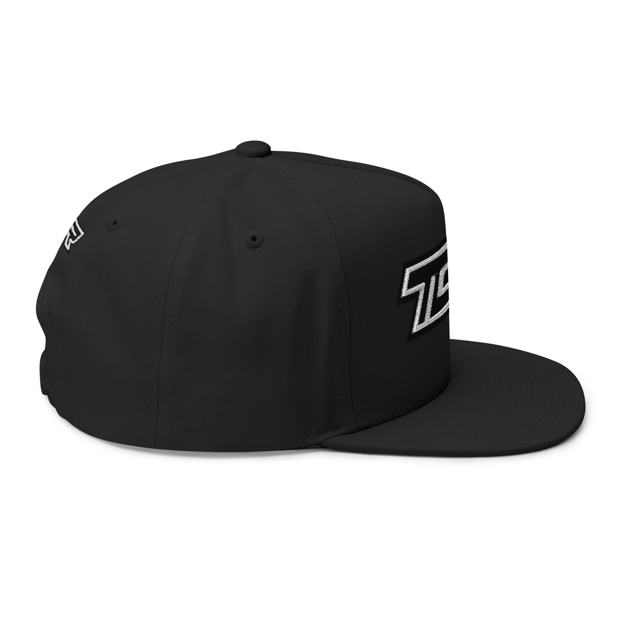 TGR Embroidered Flat Bill Cap — Vintage Racing Logo Snapback