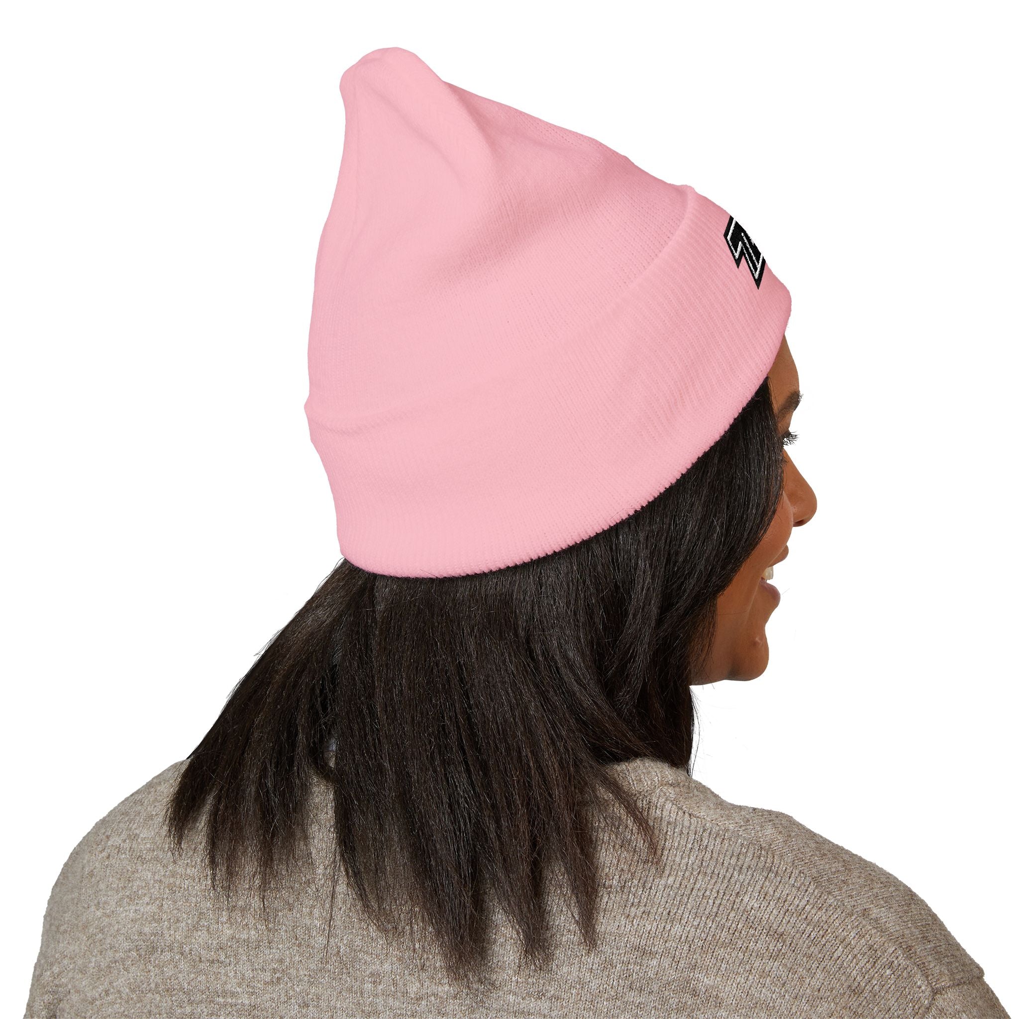 TGR Logo Cuffed Beanie — Embroidered Classic Knit Hat